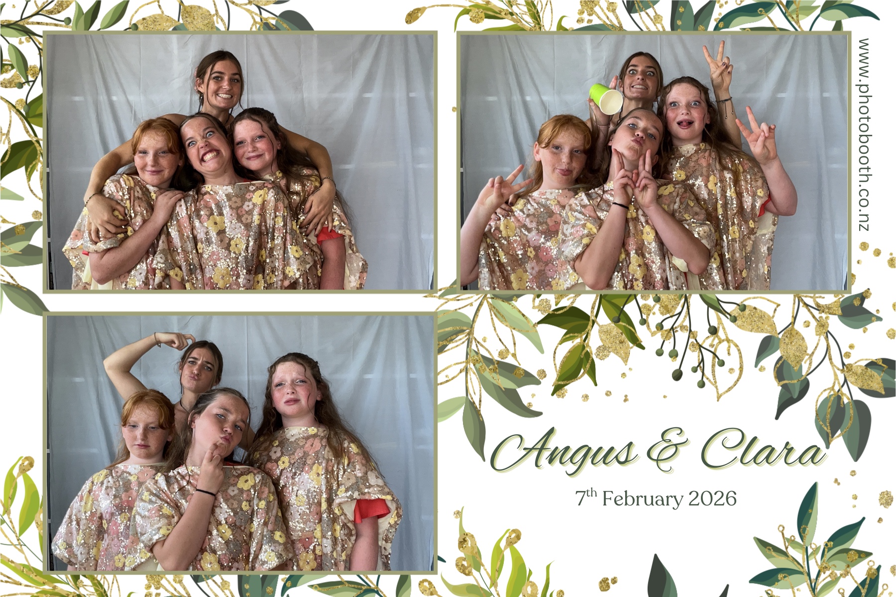 Angus and Clara's Wedding | View more photos from the event at gallery.photobooth.co.nz/u/SelfieCentral/Angus-and-Claras-Wedding