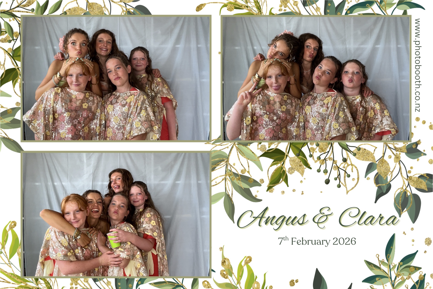 Angus and Clara's Wedding | View more photos from the event at gallery.photobooth.co.nz/u/SelfieCentral/Angus-and-Claras-Wedding
