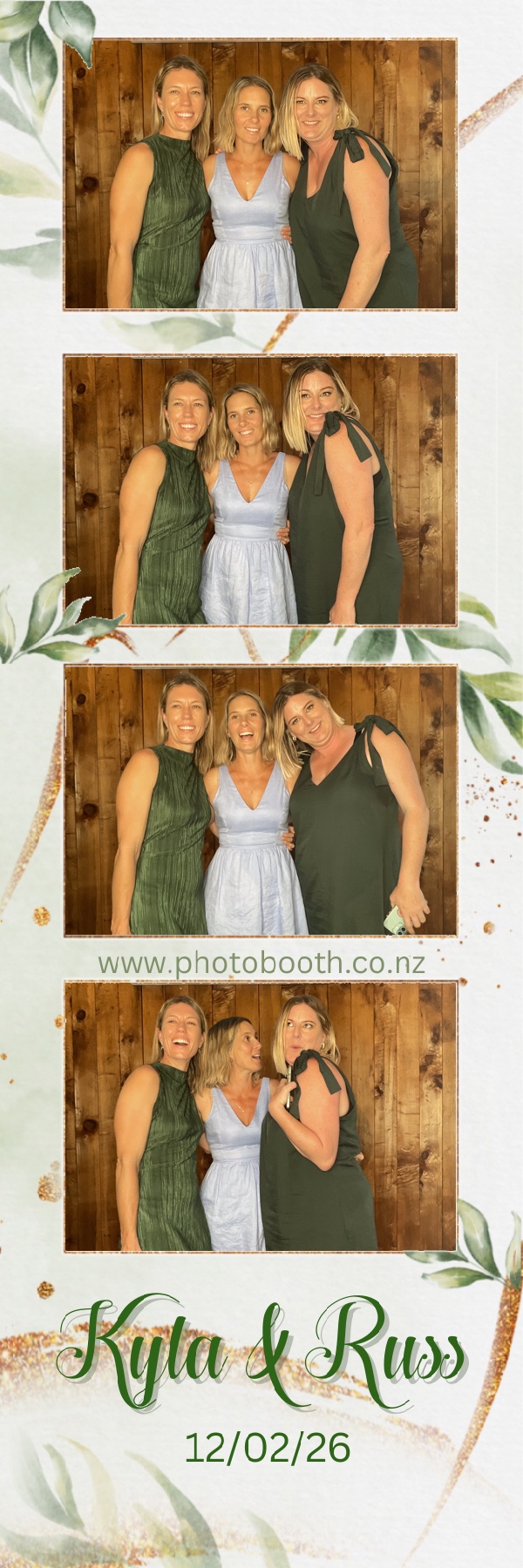 Kyla and Russ's Wedding | View more photos from the event at gallery.photobooth.co.nz/u/SelfieCentral/Kyla-and-Russs-Wedding