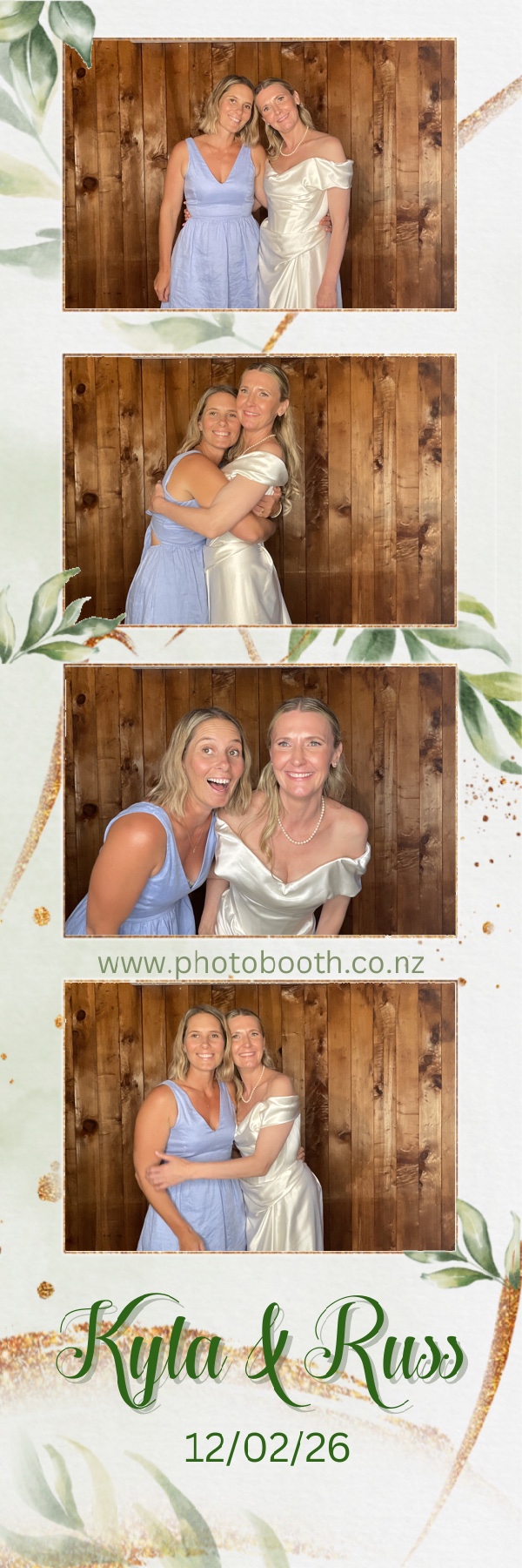 Kyla and Russ's Wedding | View more photos from the event at gallery.photobooth.co.nz/u/SelfieCentral/Kyla-and-Russs-Wedding