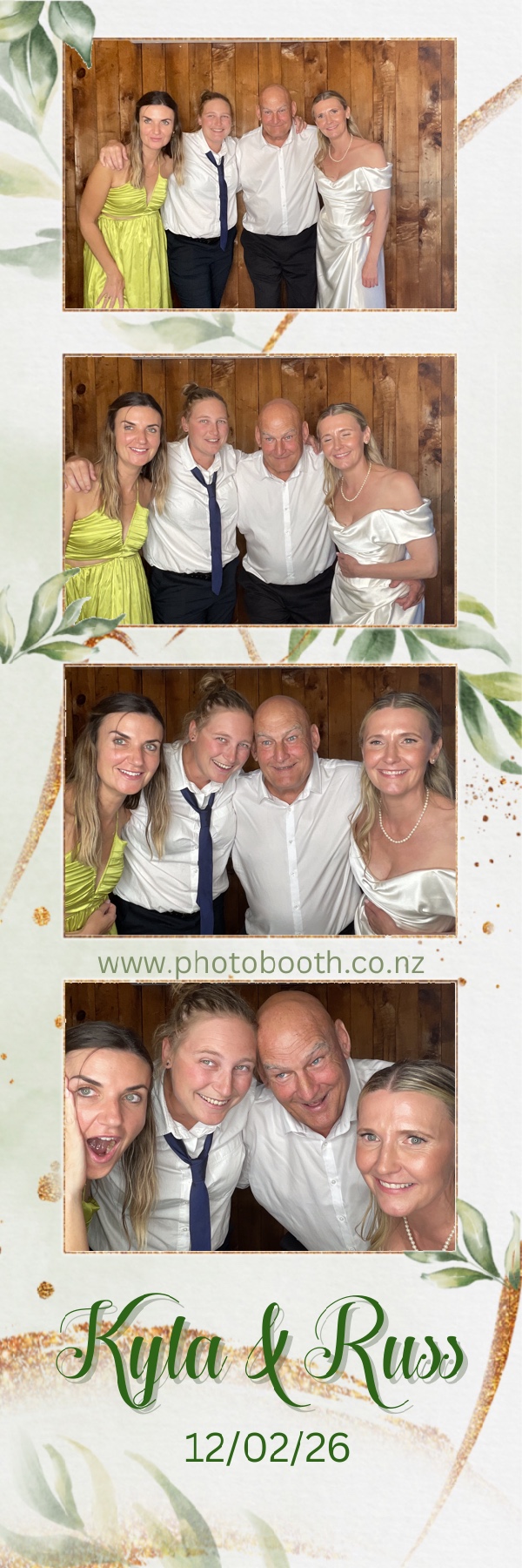 Kyla and Russ's Wedding | View more photos from the event at gallery.photobooth.co.nz/u/SelfieCentral/Kyla-and-Russs-Wedding