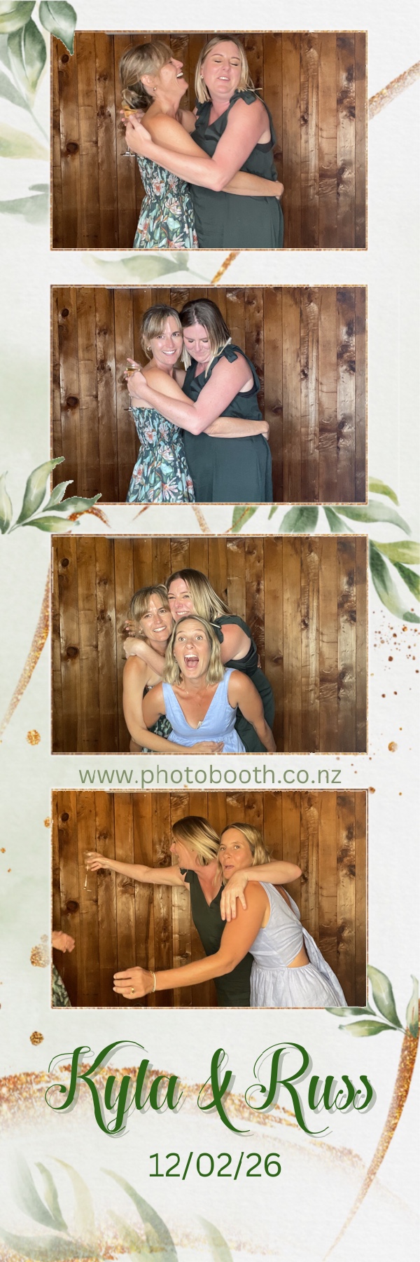 Kyla and Russ's Wedding | View more photos from the event at gallery.photobooth.co.nz/u/SelfieCentral/Kyla-and-Russs-Wedding