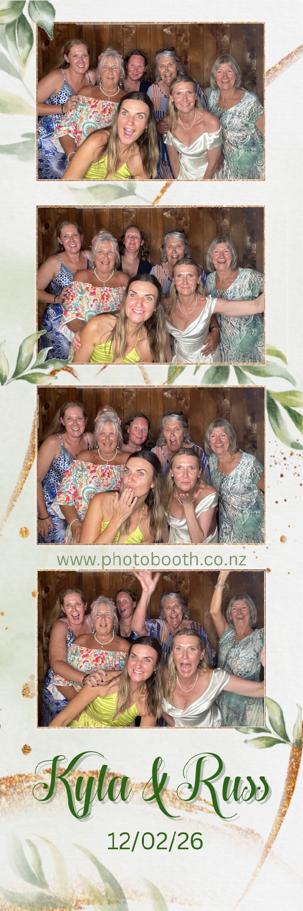 Kyla and Russ's Wedding | View more photos from the event at gallery.photobooth.co.nz/u/SelfieCentral/Kyla-and-Russs-Wedding