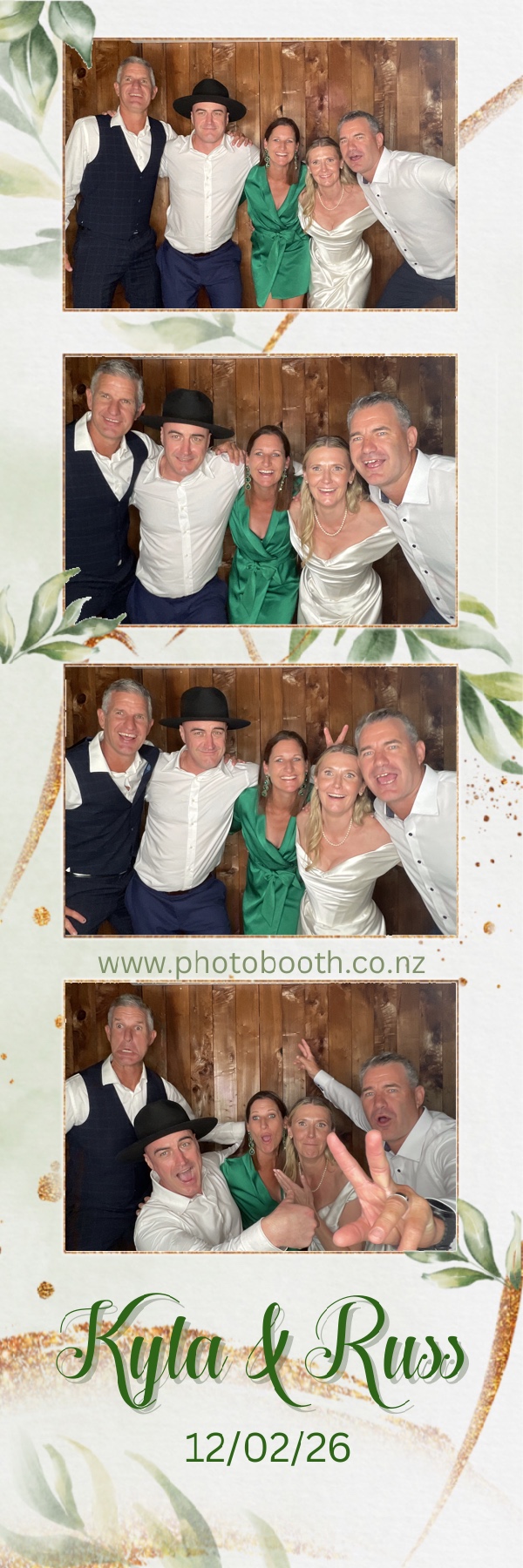 Kyla and Russ's Wedding | View more photos from the event at gallery.photobooth.co.nz/u/SelfieCentral/Kyla-and-Russs-Wedding