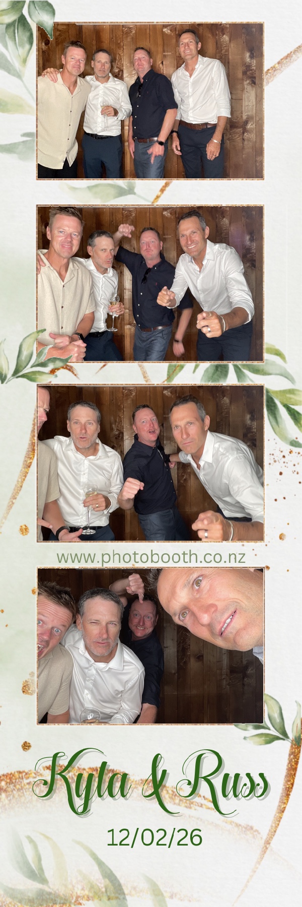 Kyla and Russ's Wedding | View more photos from the event at gallery.photobooth.co.nz/u/SelfieCentral/Kyla-and-Russs-Wedding