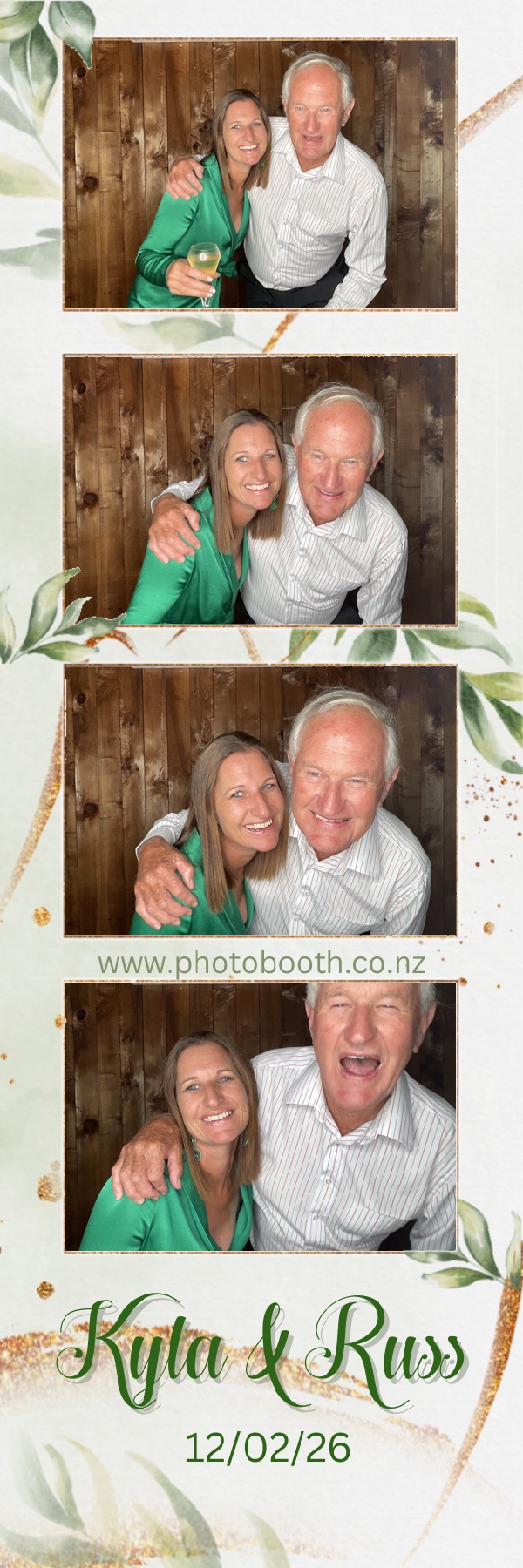 Kyla and Russ's Wedding | View more photos from the event at gallery.photobooth.co.nz/u/SelfieCentral/Kyla-and-Russs-Wedding