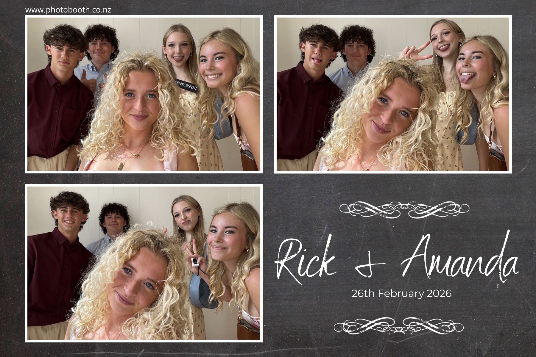 Wright Wedding | View more photos from the event at gallery.photobooth.co.nz/u/SelfieCentral/Wright-Wedding