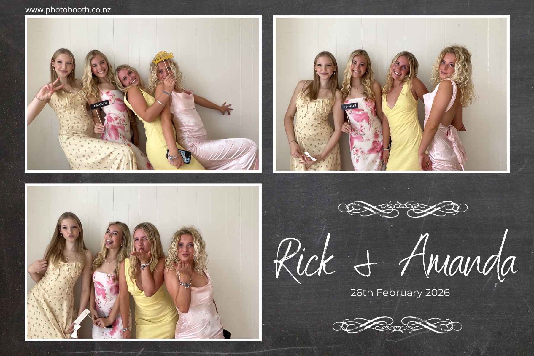 Wright Wedding | View more photos from the event at gallery.photobooth.co.nz/u/SelfieCentral/Wright-Wedding