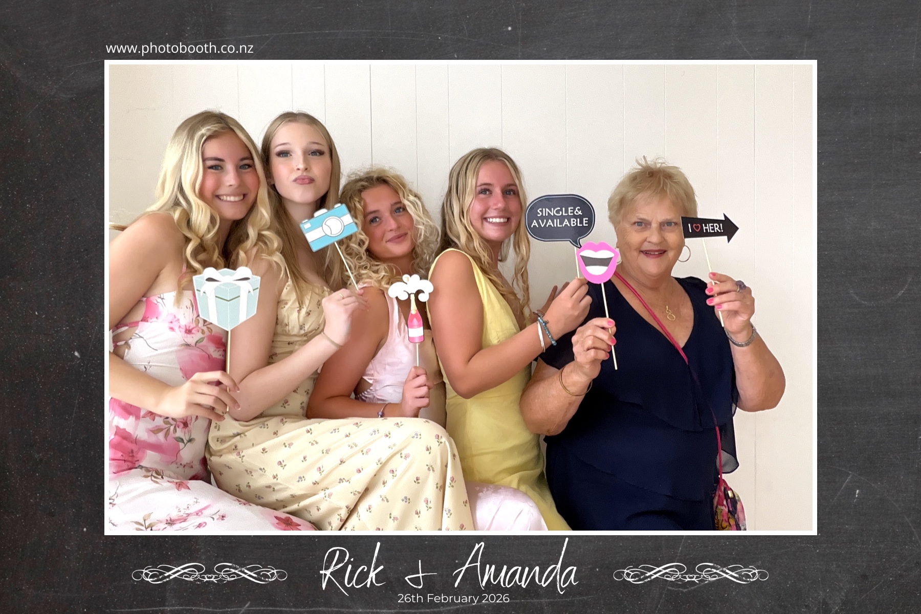 Wright Wedding | View more photos from the event at gallery.photobooth.co.nz/u/SelfieCentral/Wright-Wedding