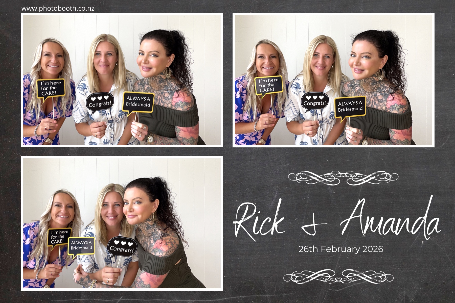 Wright Wedding | View more photos from the event at gallery.photobooth.co.nz/u/SelfieCentral/Wright-Wedding