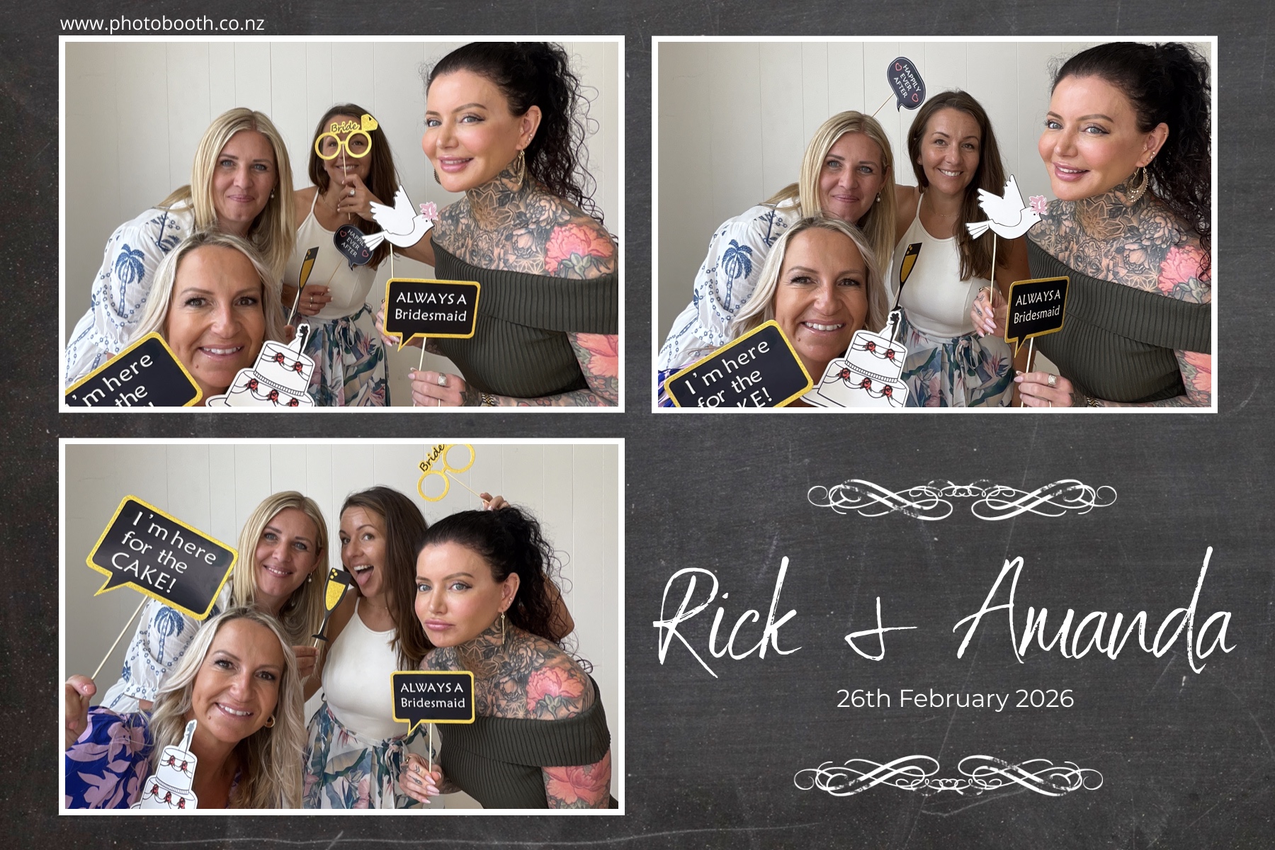 Wright Wedding | View more photos from the event at gallery.photobooth.co.nz/u/SelfieCentral/Wright-Wedding