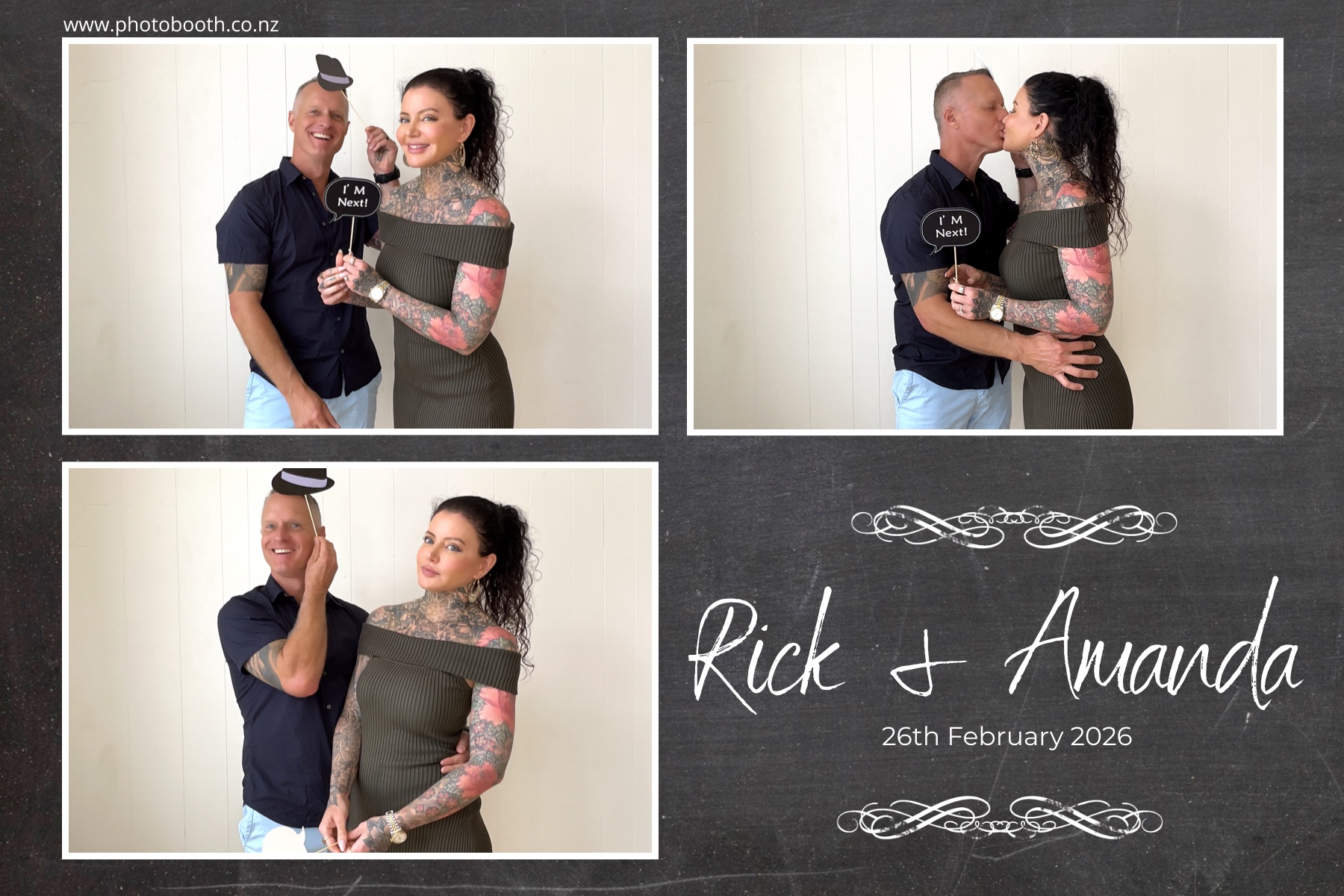 Wright Wedding | View more photos from the event at gallery.photobooth.co.nz/u/SelfieCentral/Wright-Wedding