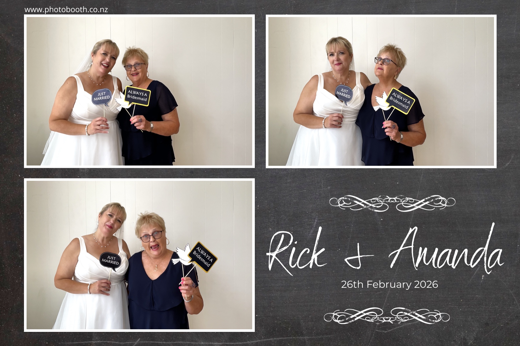 Wright Wedding | View more photos from the event at gallery.photobooth.co.nz/u/SelfieCentral/Wright-Wedding