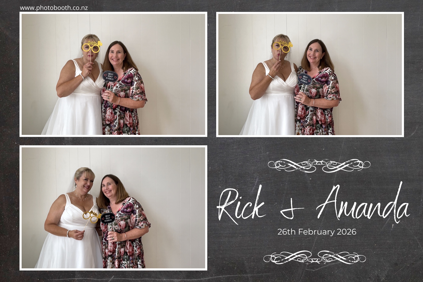 Wright Wedding | View more photos from the event at gallery.photobooth.co.nz/u/SelfieCentral/Wright-Wedding