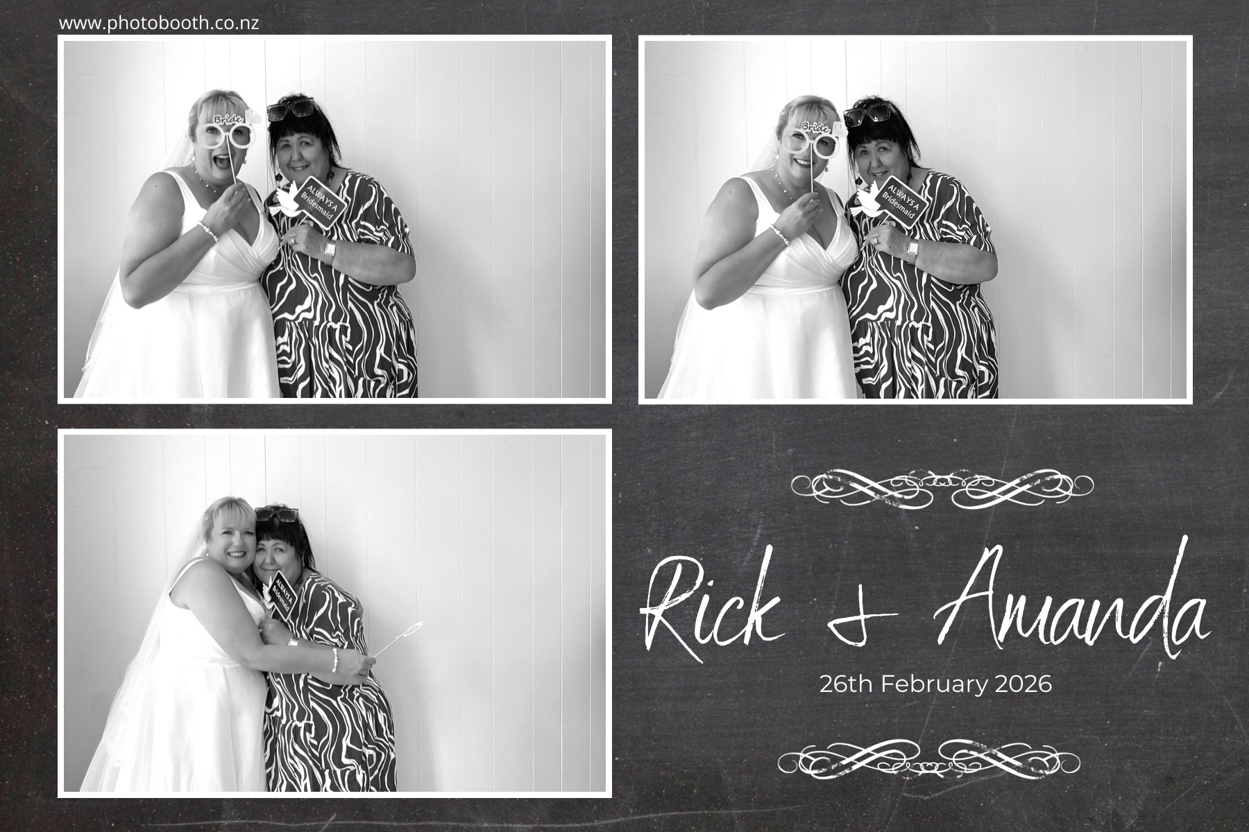 Wright Wedding | View more photos from the event at gallery.photobooth.co.nz/u/SelfieCentral/Wright-Wedding