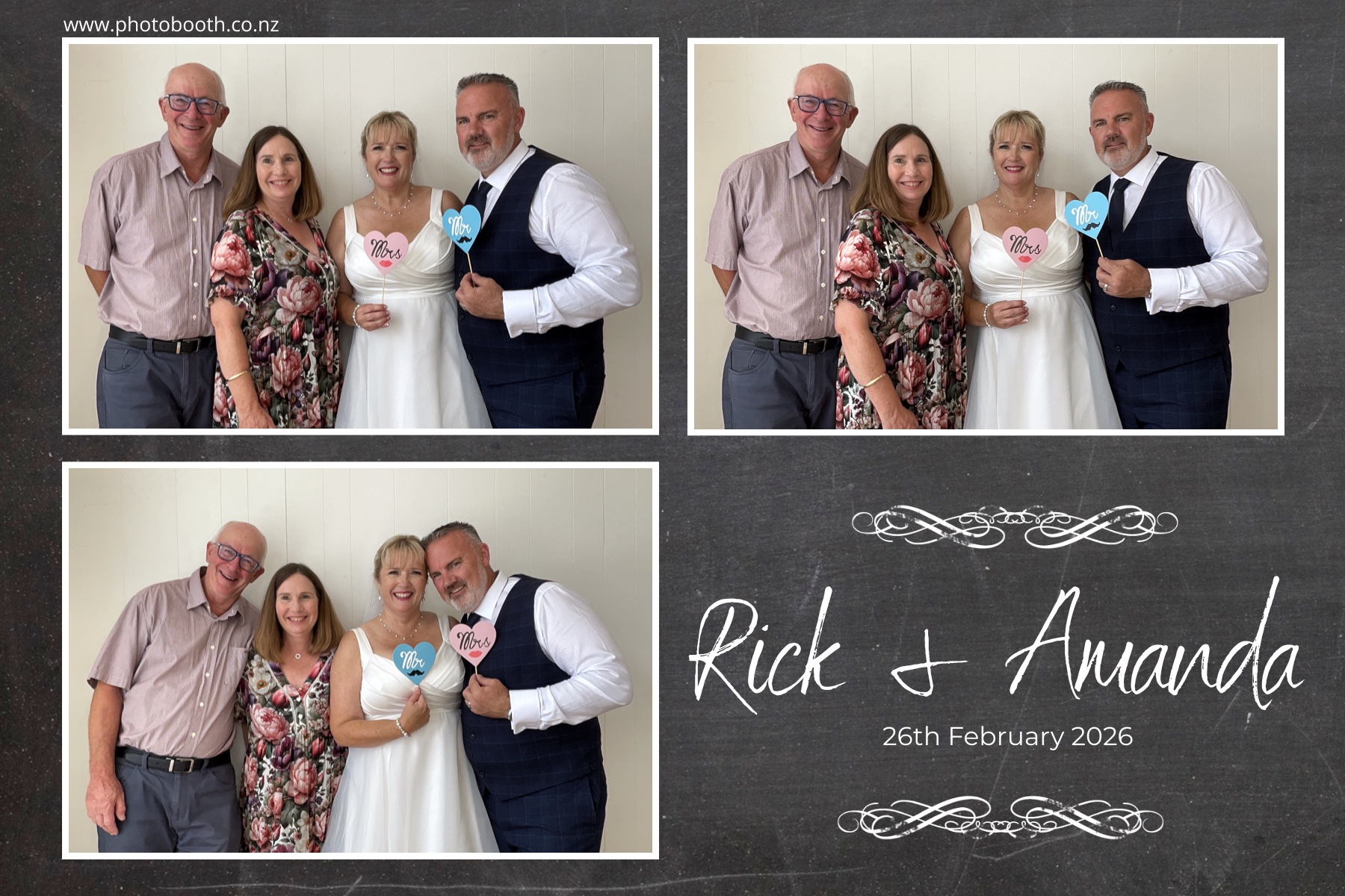 Wright Wedding | View more photos from the event at gallery.photobooth.co.nz/u/SelfieCentral/Wright-Wedding