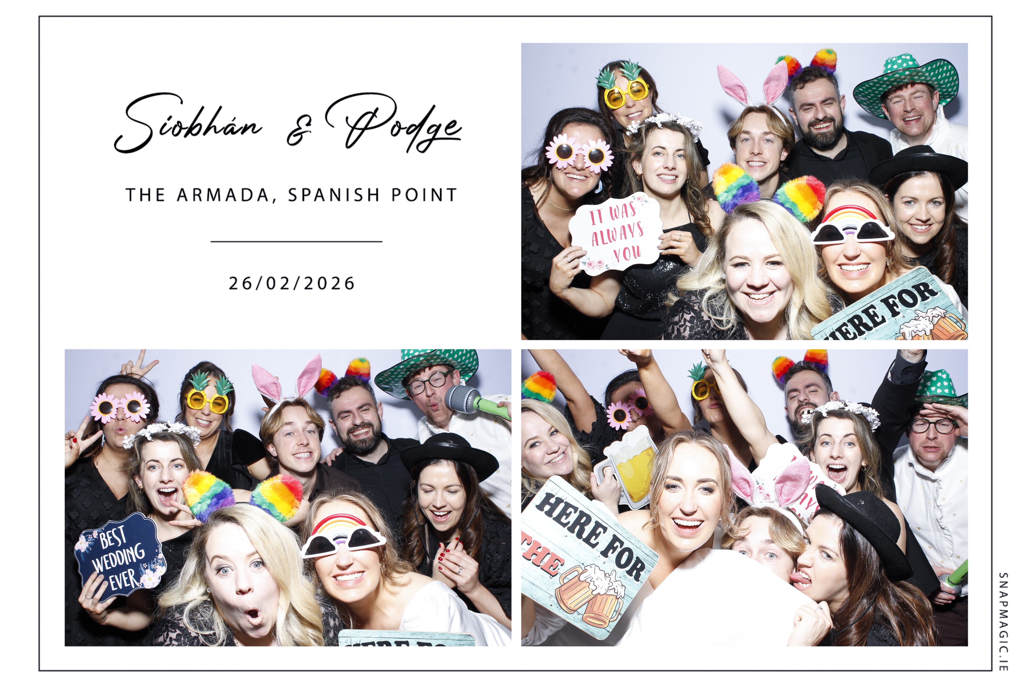 Siobhan & Podge | View more photos from the event at gallery.snapmagic.ie/u/SnapMagic/Siobhan-Podge