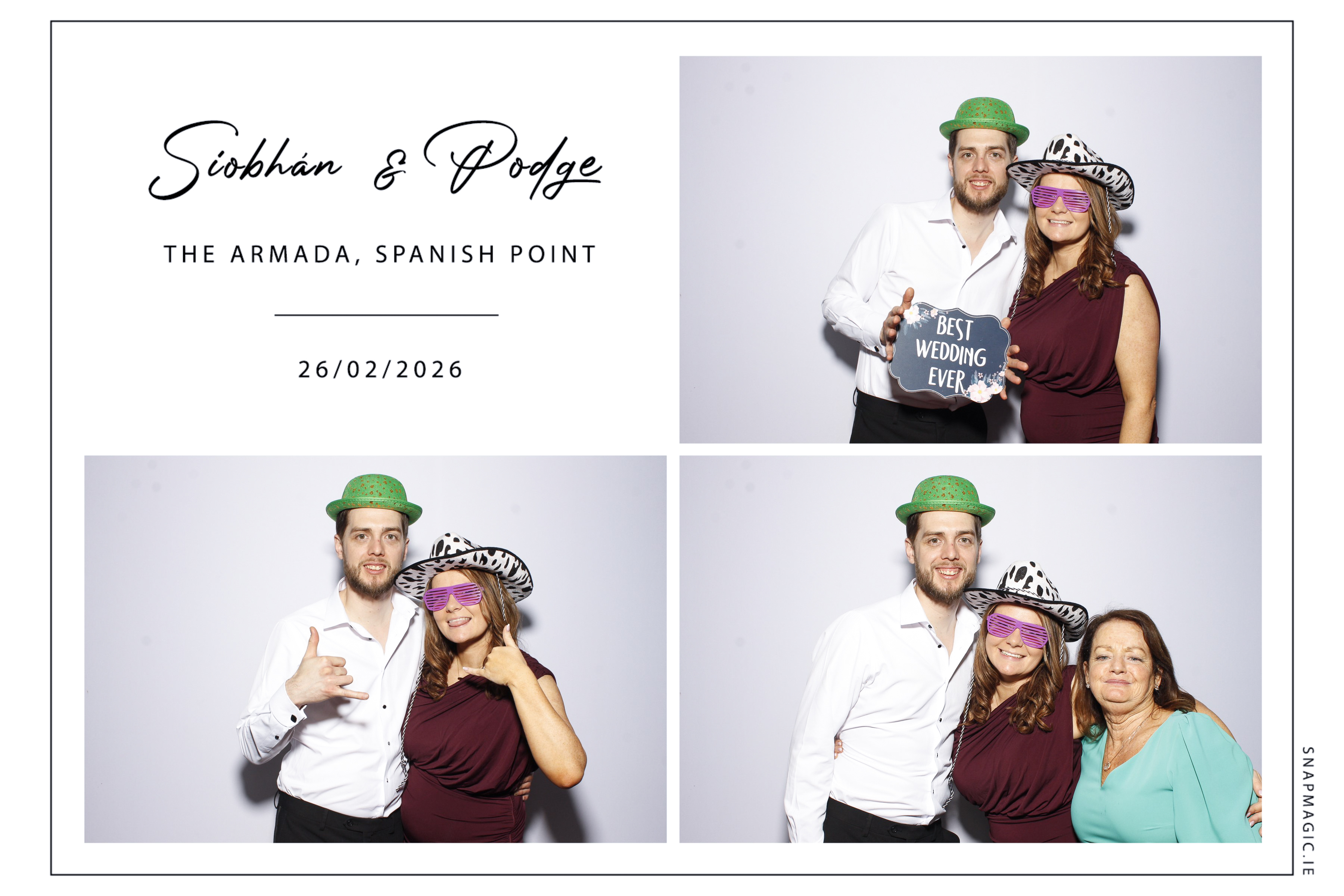 Siobhan & Podge | View more photos from the event at gallery.snapmagic.ie/u/SnapMagic/Siobhan-Podge