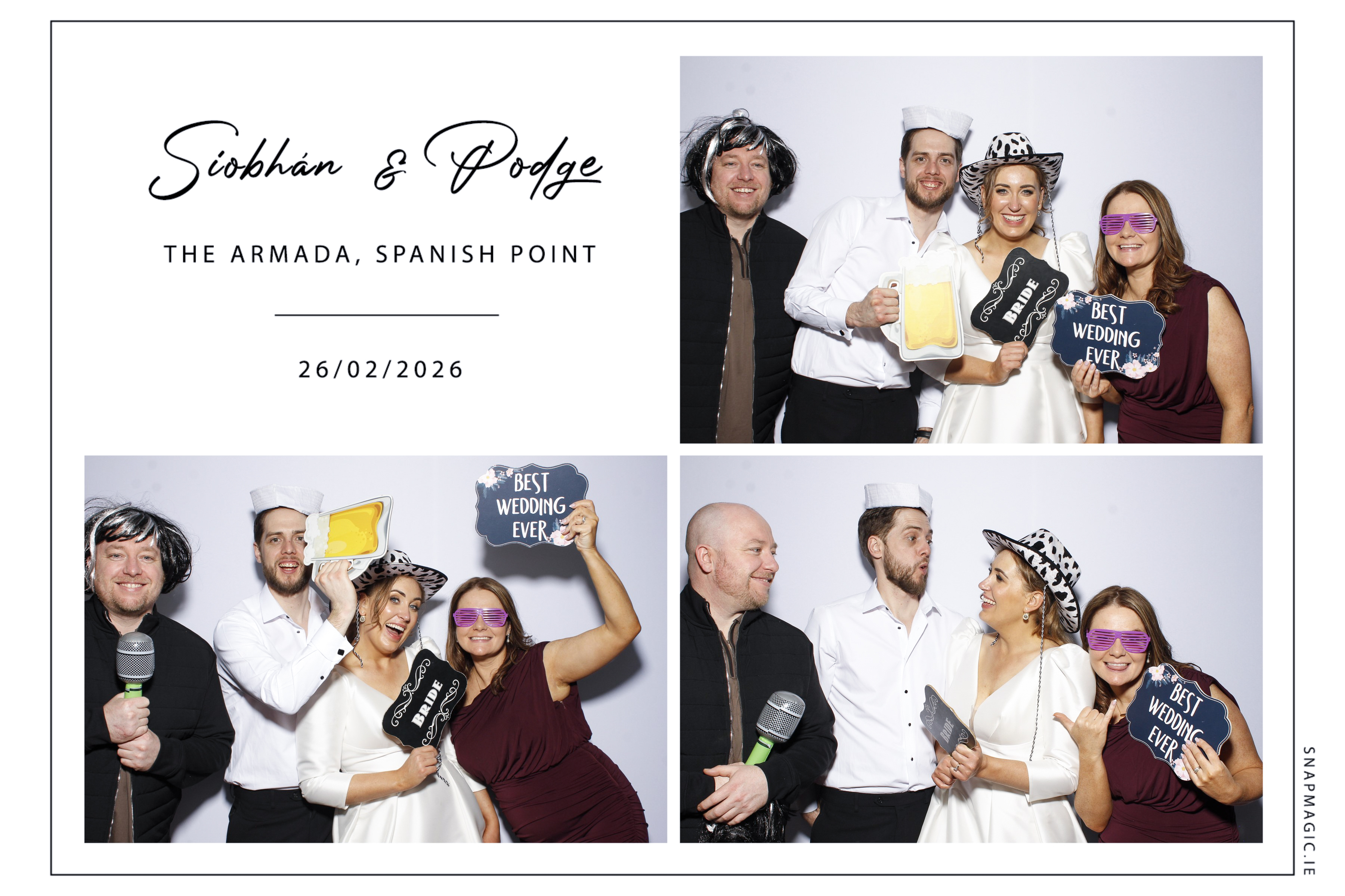 Siobhan & Podge | View more photos from the event at gallery.snapmagic.ie/u/SnapMagic/Siobhan-Podge