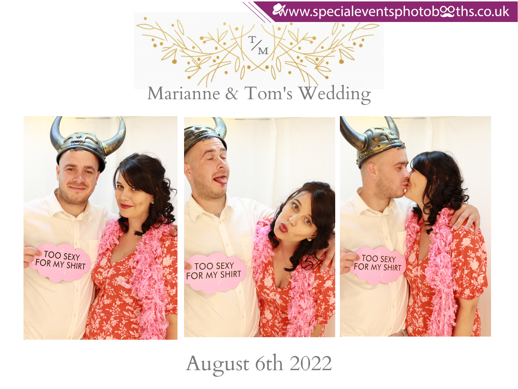 Marianne & Tom Wedding | View more photos from the event at my.specialeventsphotobooths.co.uk/u/SpecialEventsPhotoBooths/Marianne-Tom-Wedding