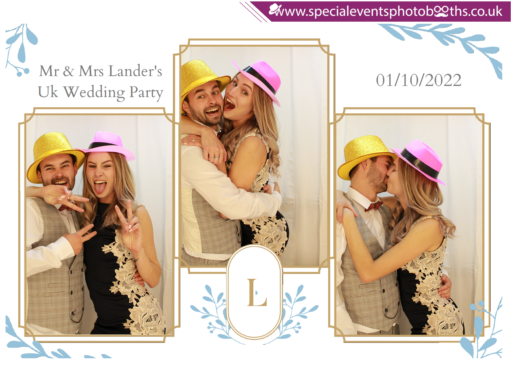 Mr & Mrs Lander's UK Wedding Party | View more photos from the event at my.specialeventsphotobooths.co.uk/u/SpecialEventsPhotoBooths/Mr-Mrs-Landers-UK-Wedding-Party