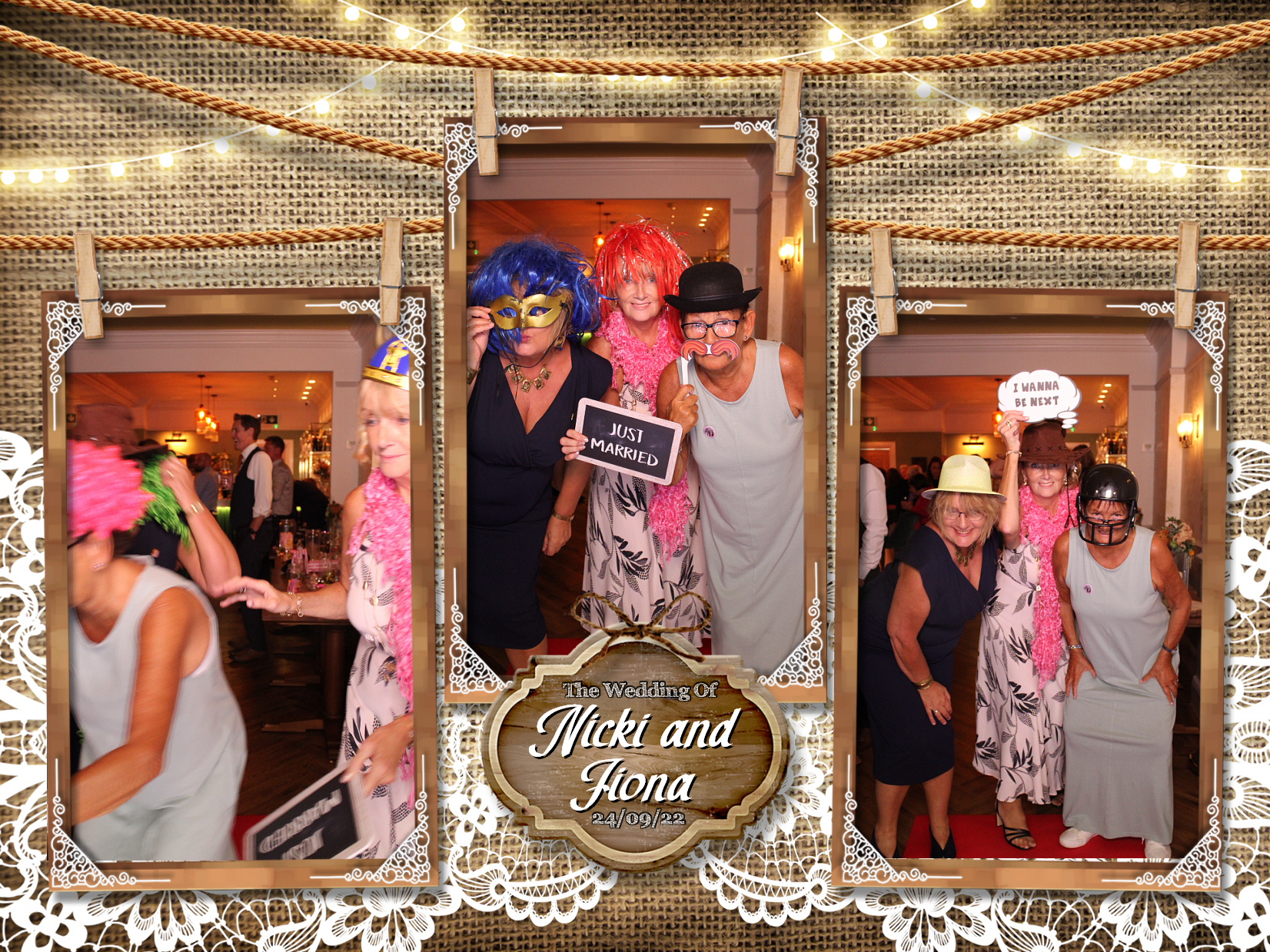 Nicki & Fiona's Wedding | View more photos from the event at my.specialeventsphotobooths.co.uk/u/SpecialEventsPhotoBooths/Nicki-Fionas-Wedding