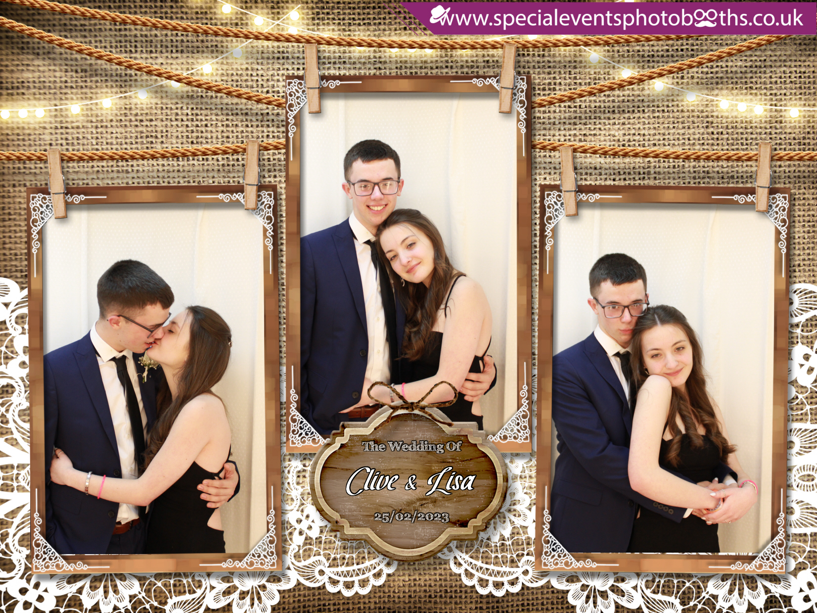 Clive & Lisa's Wedding | View more photos from the event at my.specialeventsphotobooths.co.uk/u/SpecialEventsPhotoBooths/Clive-Lisas-Wedding