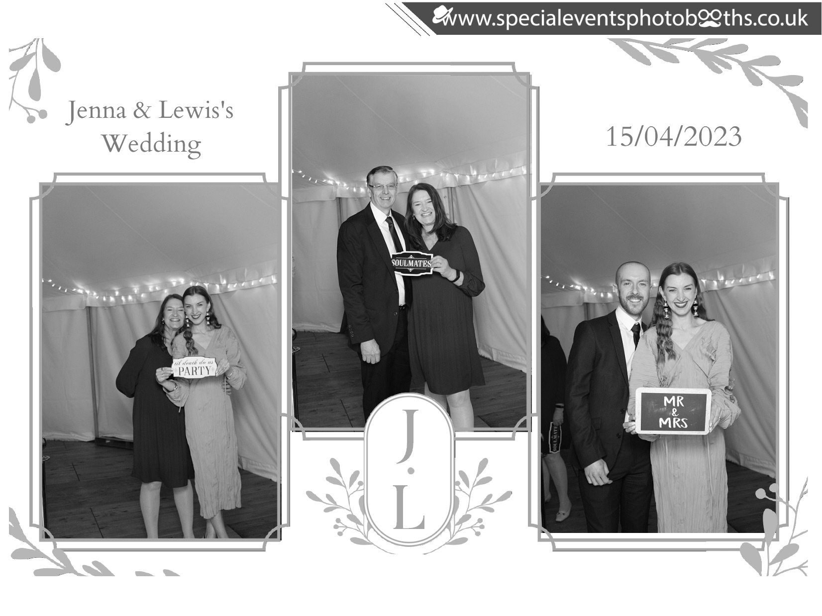 Jenna & Lewis's Wedding | View more photos from the event at my.specialeventsphotobooths.co.uk/u/SpecialEventsPhotoBooths/Jenna-Lewiss-Wedding