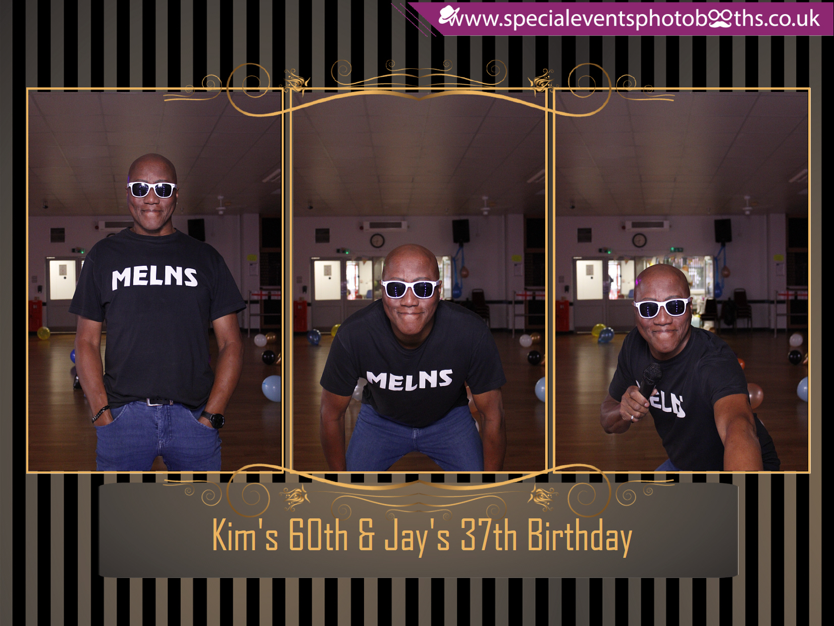 Kim's 60th & Jay's 37th Birthday | View more photos from the event at my.specialeventsphotobooths.co.uk/u/SpecialEventsPhotoBooths/Kims-60th-Jays-37th-Birthday