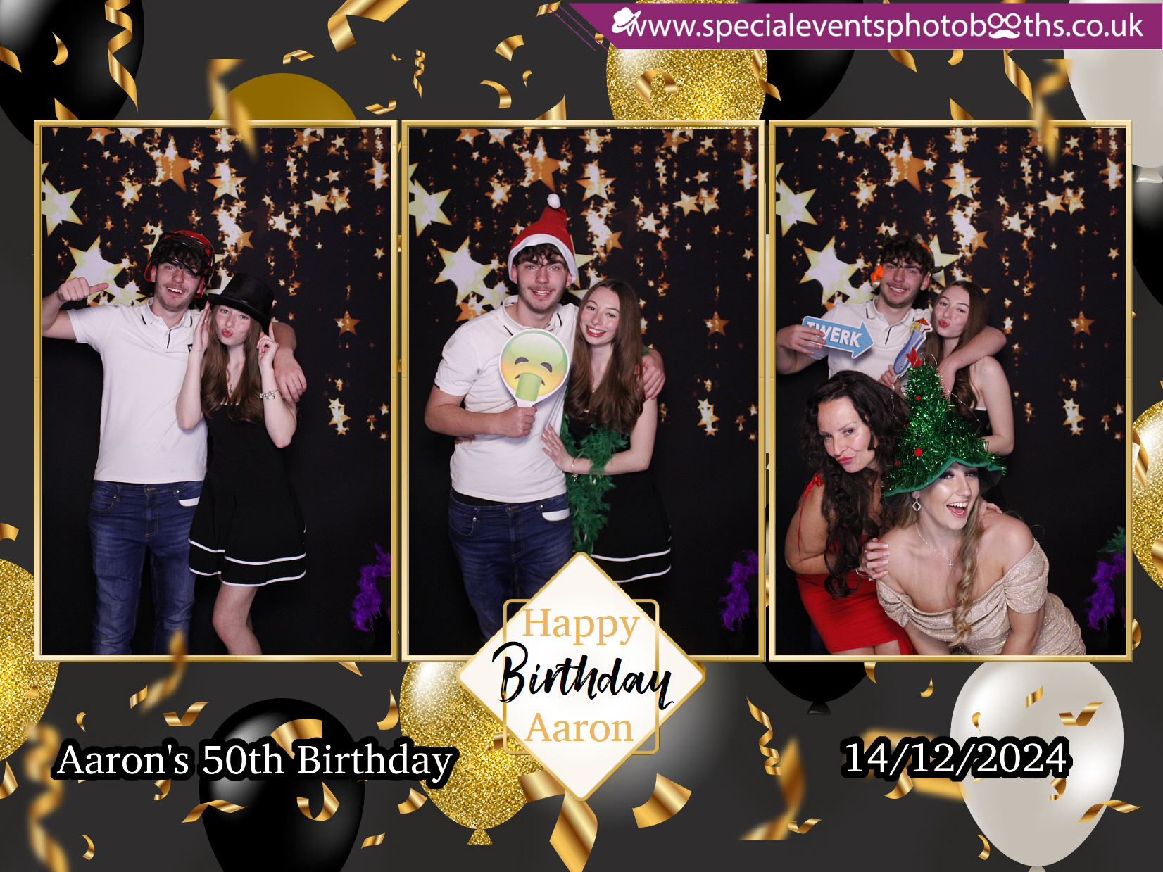 Aaron Payne's 50th Birthday Party | View more photos from the event at my.specialeventsphotobooths.co.uk/u/SpecialEventsPhotoBooths/Aaron-Paynes-50th-Birthday-Party