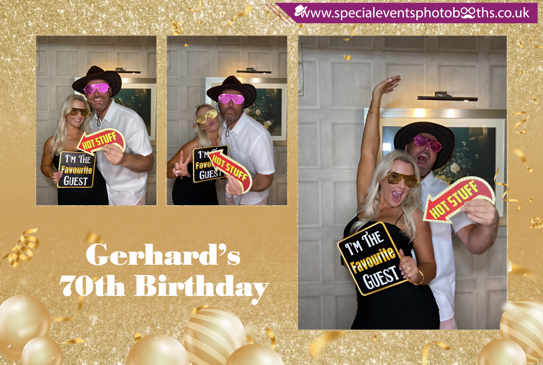 Gerhard’s 70th Birthday | View more photos from the event at my.specialeventsphotobooths.co.uk/u/SpecialEventsPhotoBooths/Gerhard’s-70th-Birthday