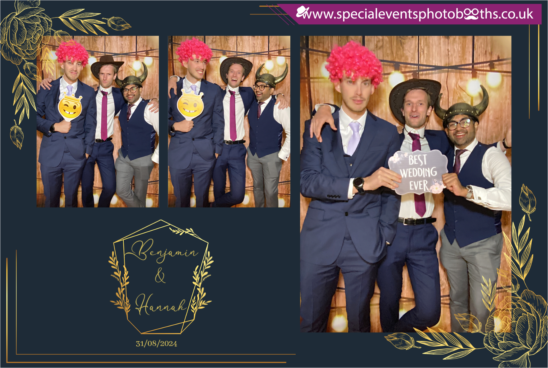 Hannah & Ben's Wedding | View more photos from the event at my.specialeventsphotobooths.co.uk/u/SpecialEventsPhotoBooths/Hannah-Bens-Wedding