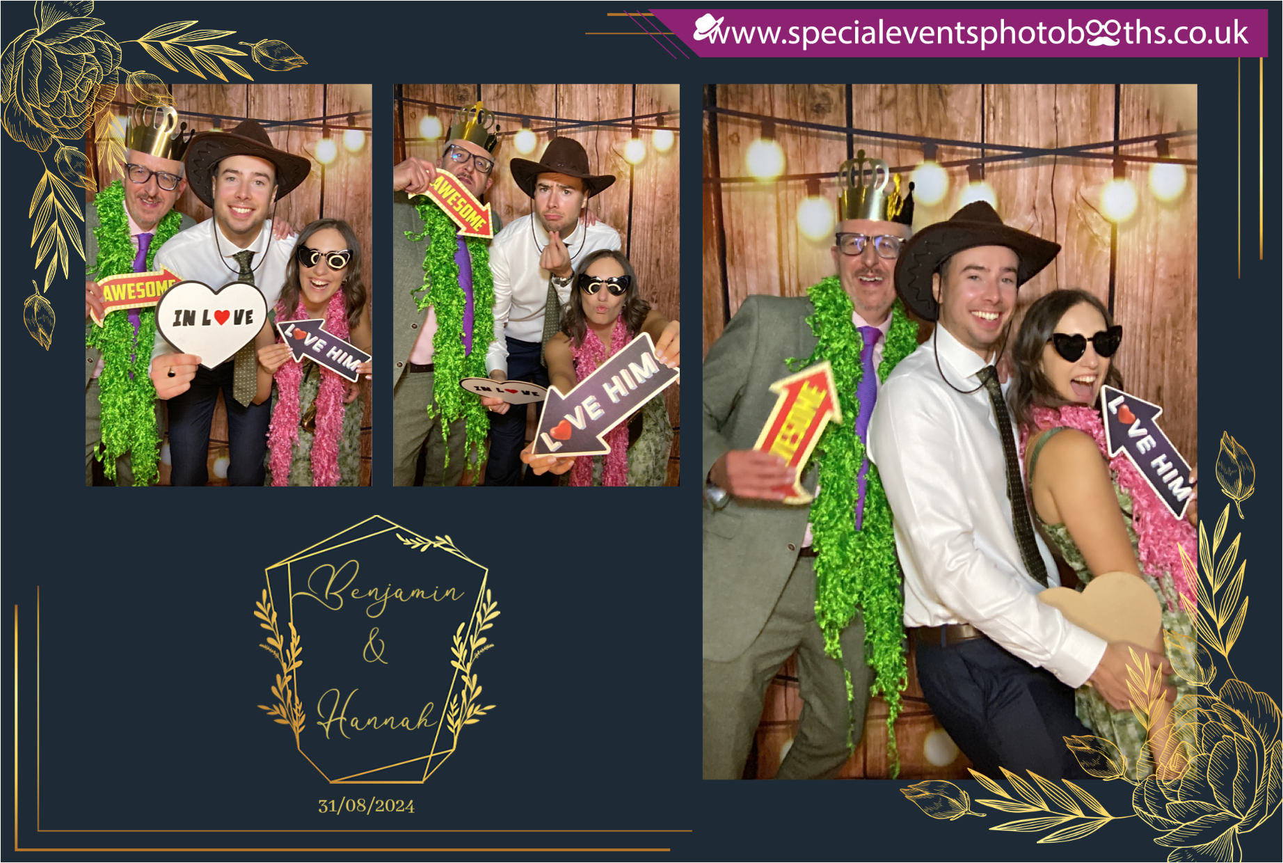 Hannah & Ben's Wedding | View more photos from the event at my.specialeventsphotobooths.co.uk/u/SpecialEventsPhotoBooths/Hannah-Bens-Wedding