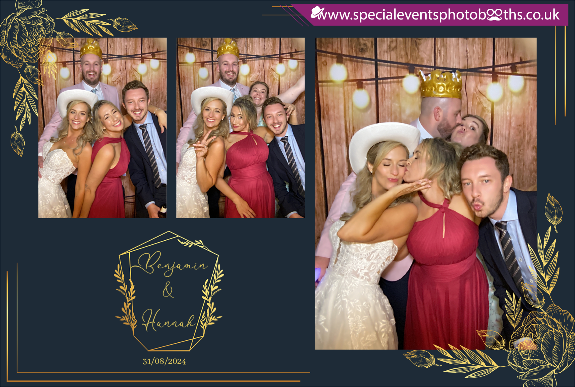 Hannah & Ben's Wedding | View more photos from the event at my.specialeventsphotobooths.co.uk/u/SpecialEventsPhotoBooths/Hannah-Bens-Wedding