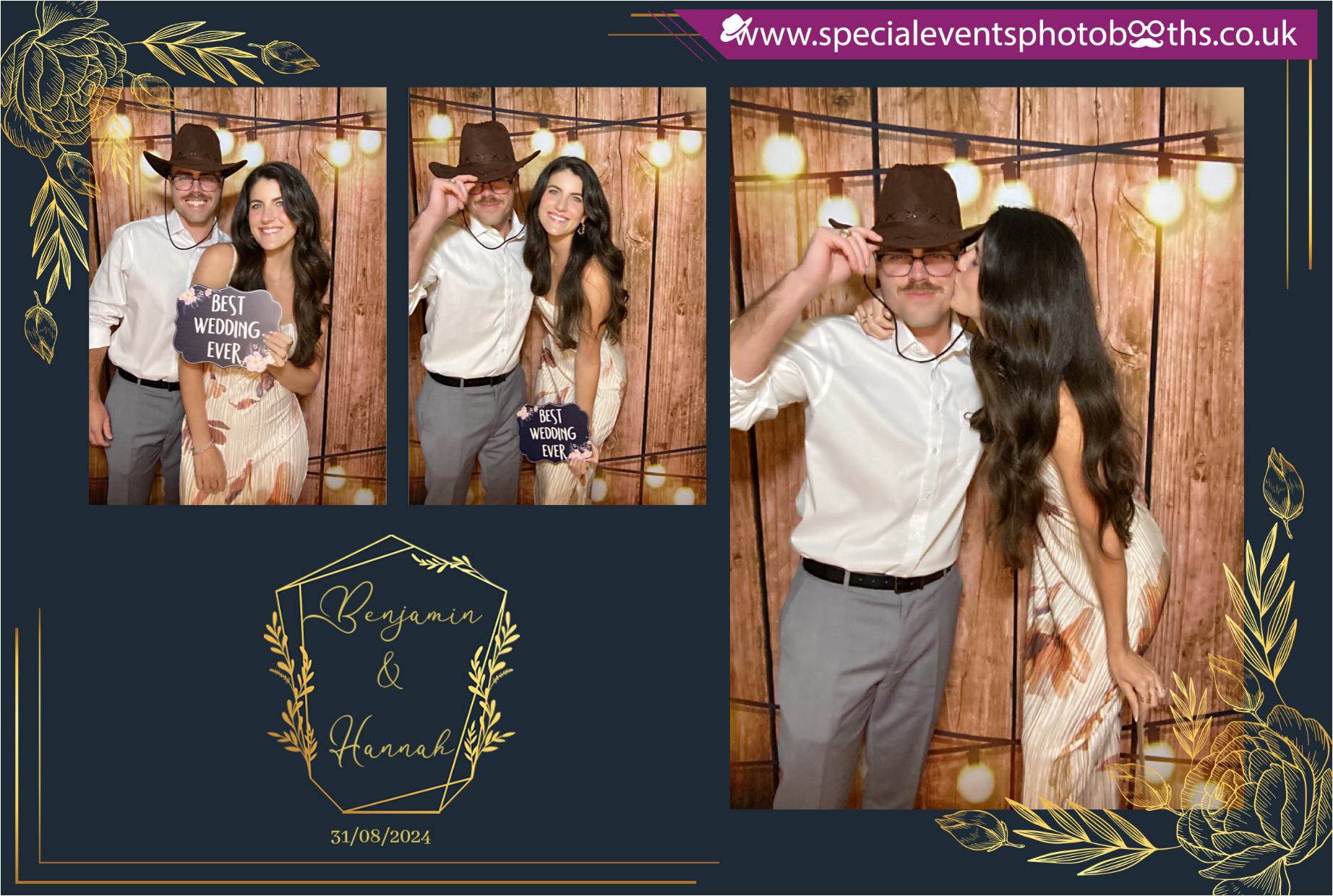 Hannah & Ben's Wedding | View more photos from the event at my.specialeventsphotobooths.co.uk/u/SpecialEventsPhotoBooths/Hannah-Bens-Wedding