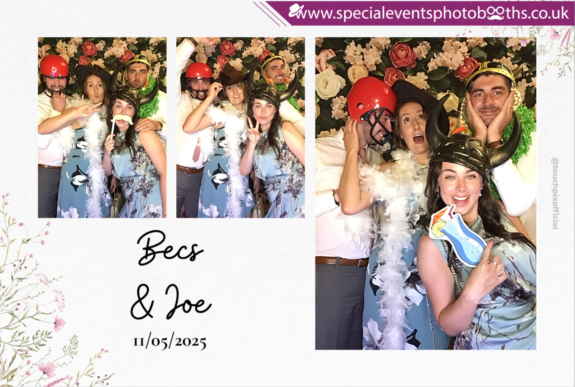 Bec & Joe's Wedding | View more photos from the event at my.specialeventsphotobooths.co.uk/u/SpecialEventsPhotoBooths/Bec-Joes-Wedding