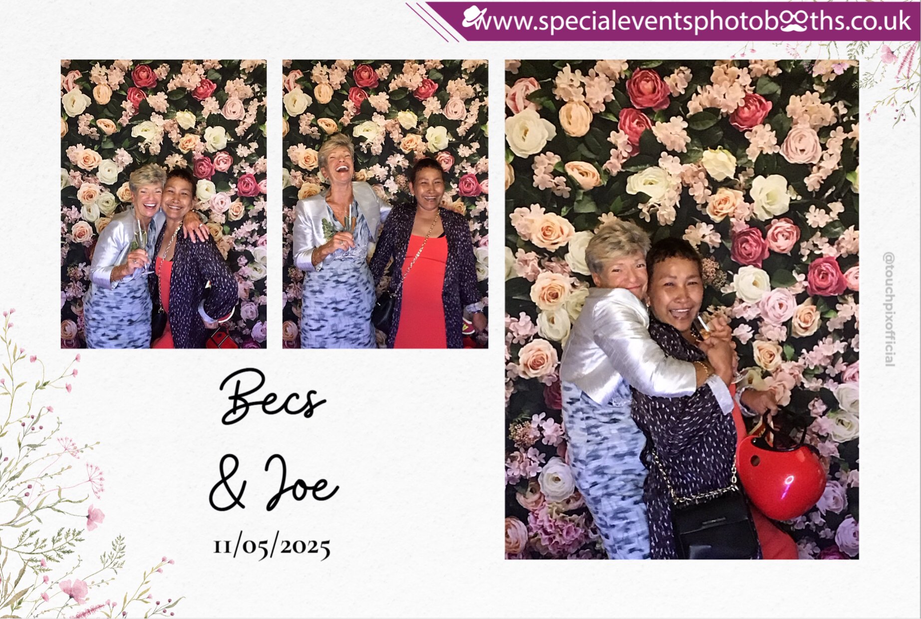 Bec & Joe's Wedding | View more photos from the event at my.specialeventsphotobooths.co.uk/u/SpecialEventsPhotoBooths/Bec-Joes-Wedding