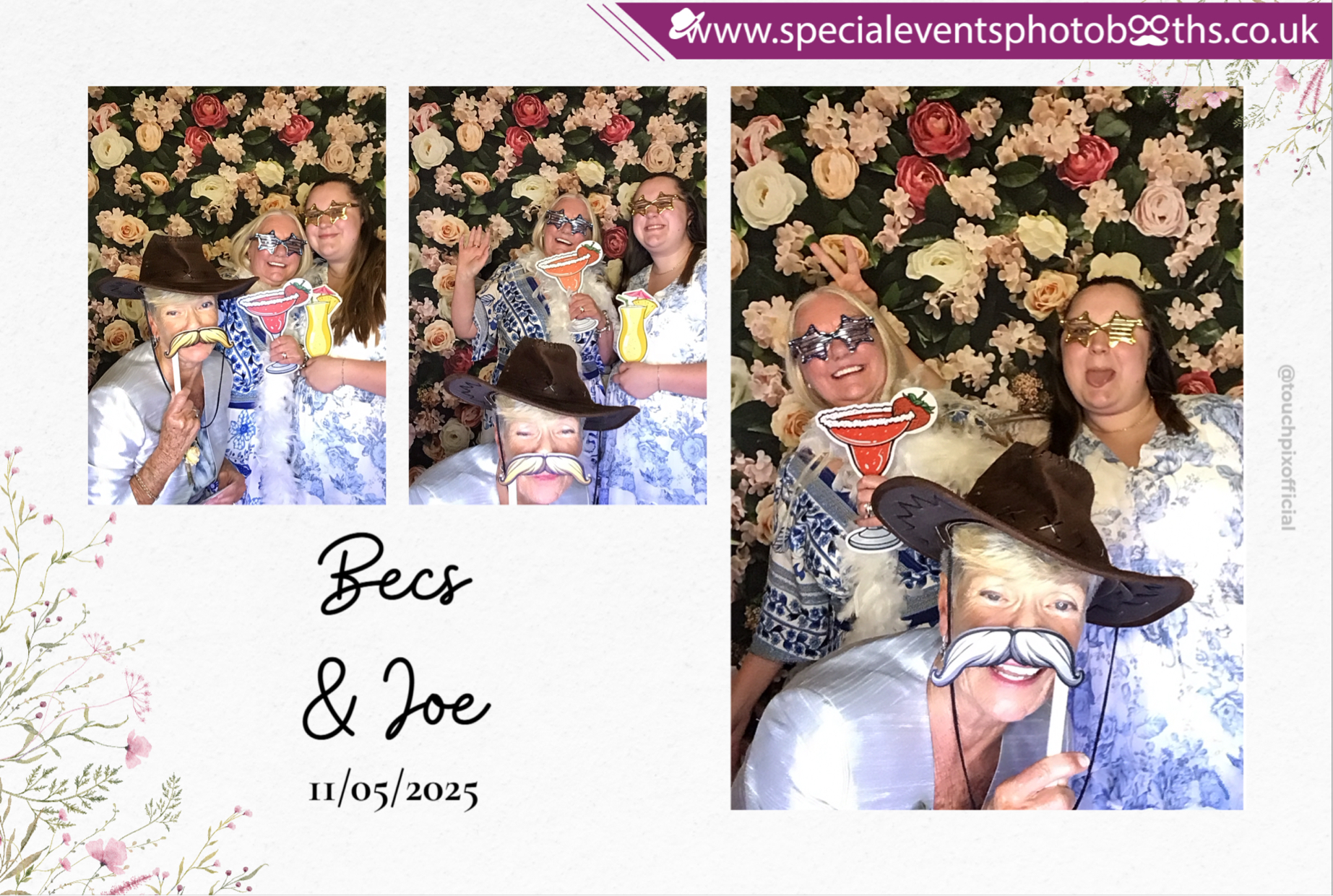 Bec & Joe's Wedding | View more photos from the event at my.specialeventsphotobooths.co.uk/u/SpecialEventsPhotoBooths/Bec-Joes-Wedding