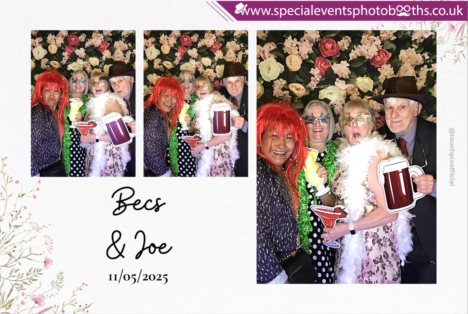 Bec & Joe's Wedding | View more photos from the event at my.specialeventsphotobooths.co.uk/u/SpecialEventsPhotoBooths/Bec-Joes-Wedding
