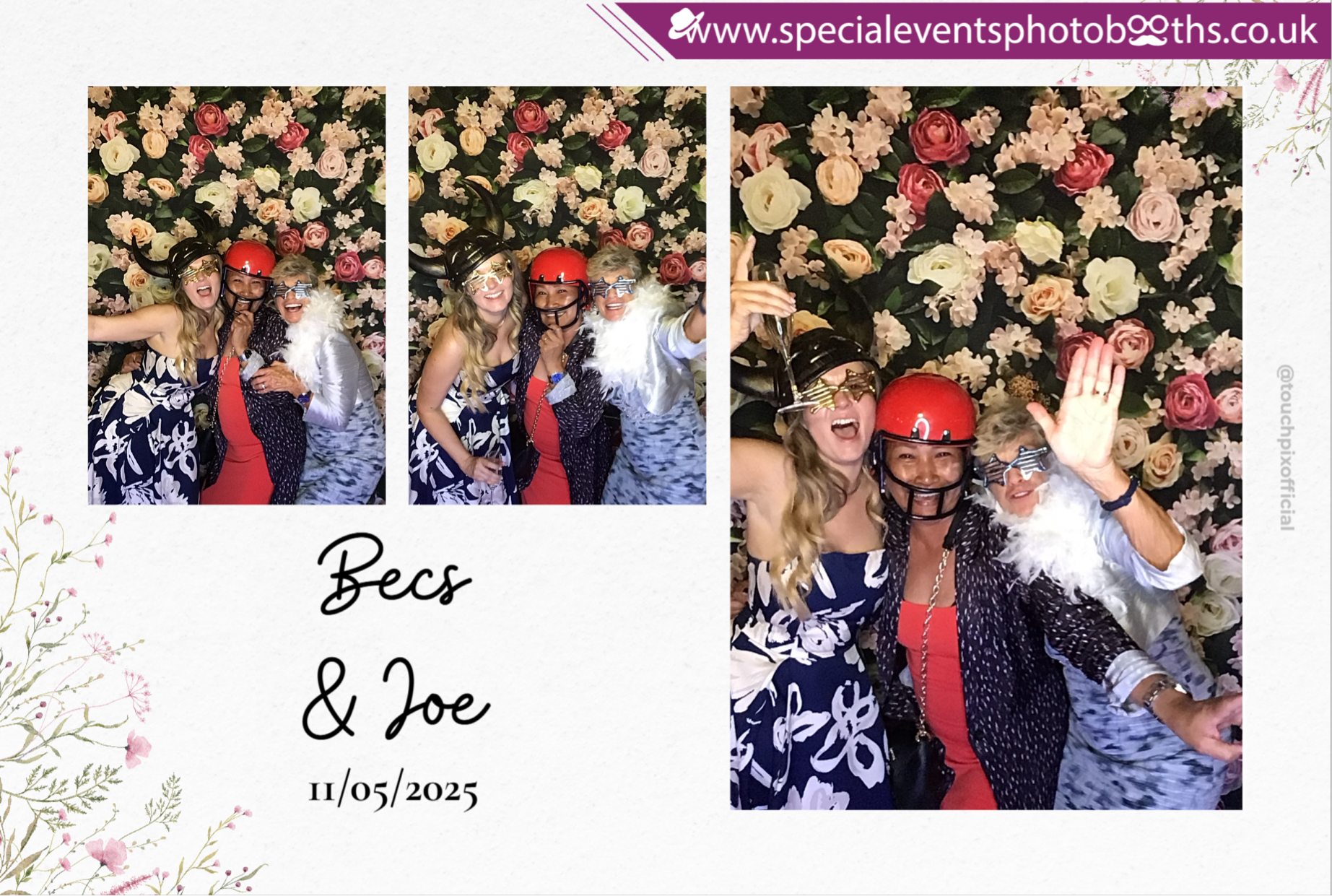 Bec & Joe's Wedding | View more photos from the event at my.specialeventsphotobooths.co.uk/u/SpecialEventsPhotoBooths/Bec-Joes-Wedding