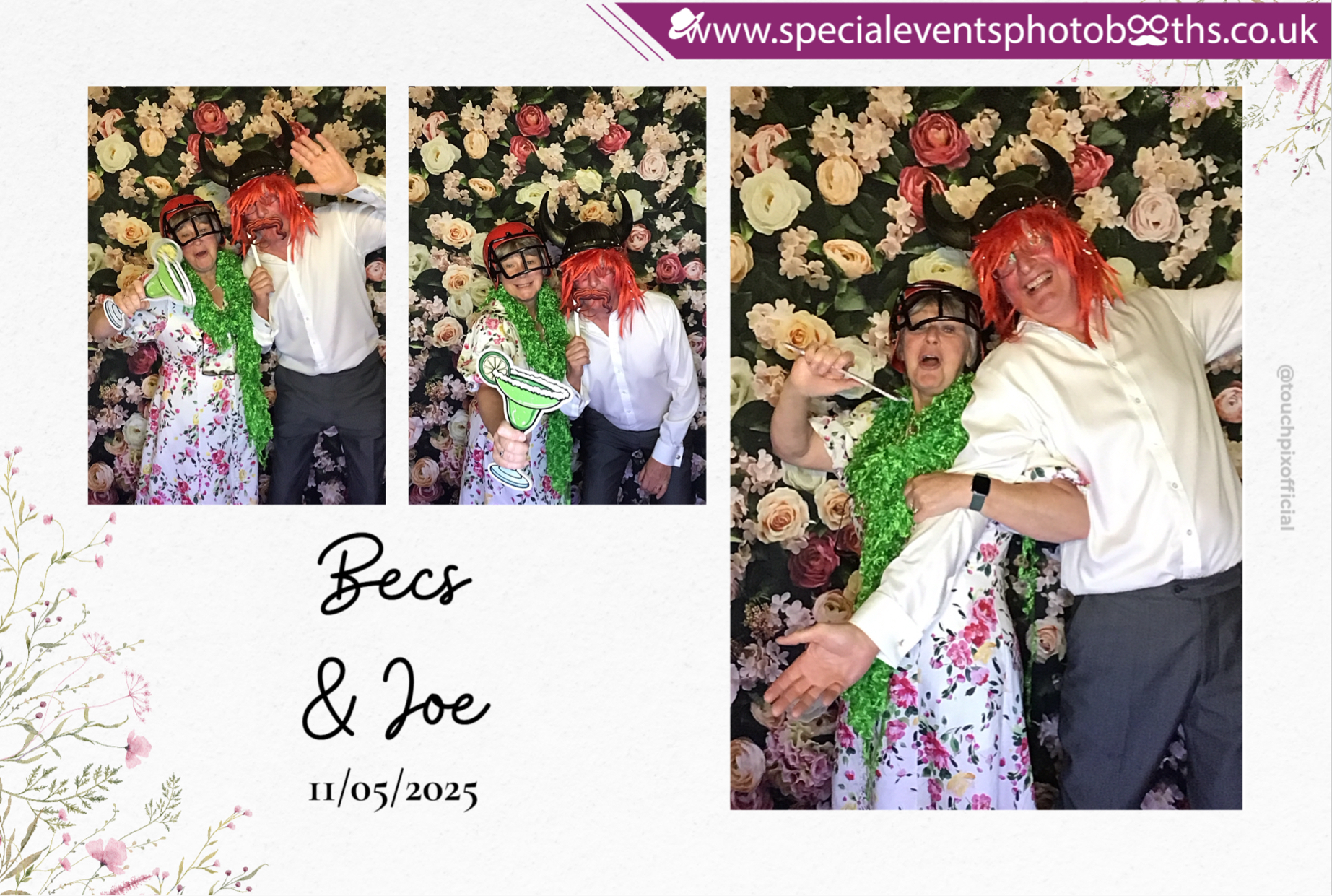 Bec & Joe's Wedding | View more photos from the event at my.specialeventsphotobooths.co.uk/u/SpecialEventsPhotoBooths/Bec-Joes-Wedding