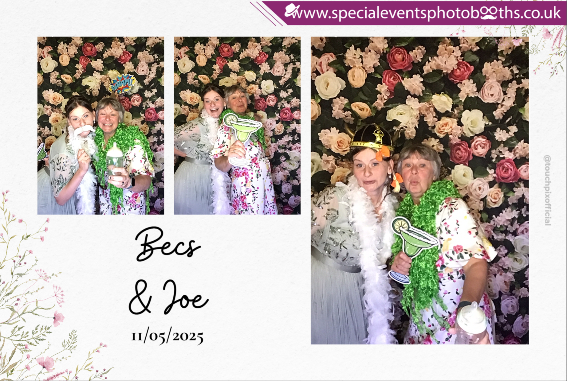 Bec & Joe's Wedding | View more photos from the event at my.specialeventsphotobooths.co.uk/u/SpecialEventsPhotoBooths/Bec-Joes-Wedding