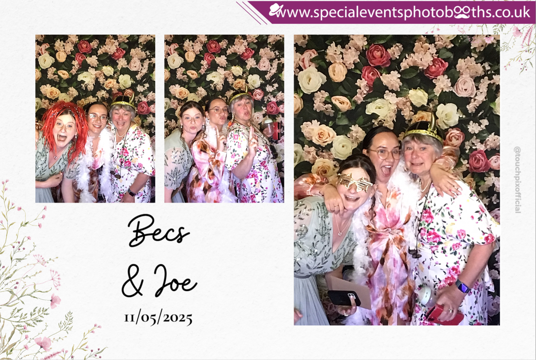 Bec & Joe's Wedding | View more photos from the event at my.specialeventsphotobooths.co.uk/u/SpecialEventsPhotoBooths/Bec-Joes-Wedding