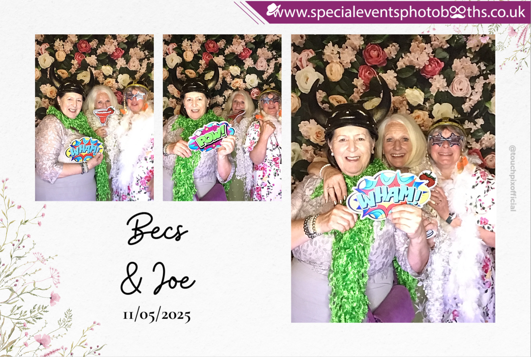Bec & Joe's Wedding | View more photos from the event at my.specialeventsphotobooths.co.uk/u/SpecialEventsPhotoBooths/Bec-Joes-Wedding