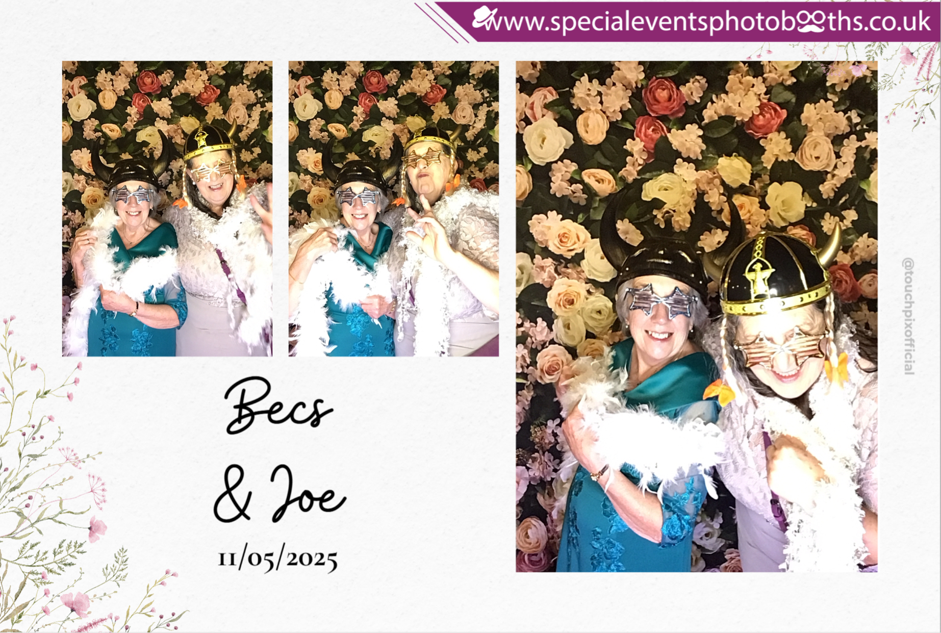 Bec & Joe's Wedding | View more photos from the event at my.specialeventsphotobooths.co.uk/u/SpecialEventsPhotoBooths/Bec-Joes-Wedding