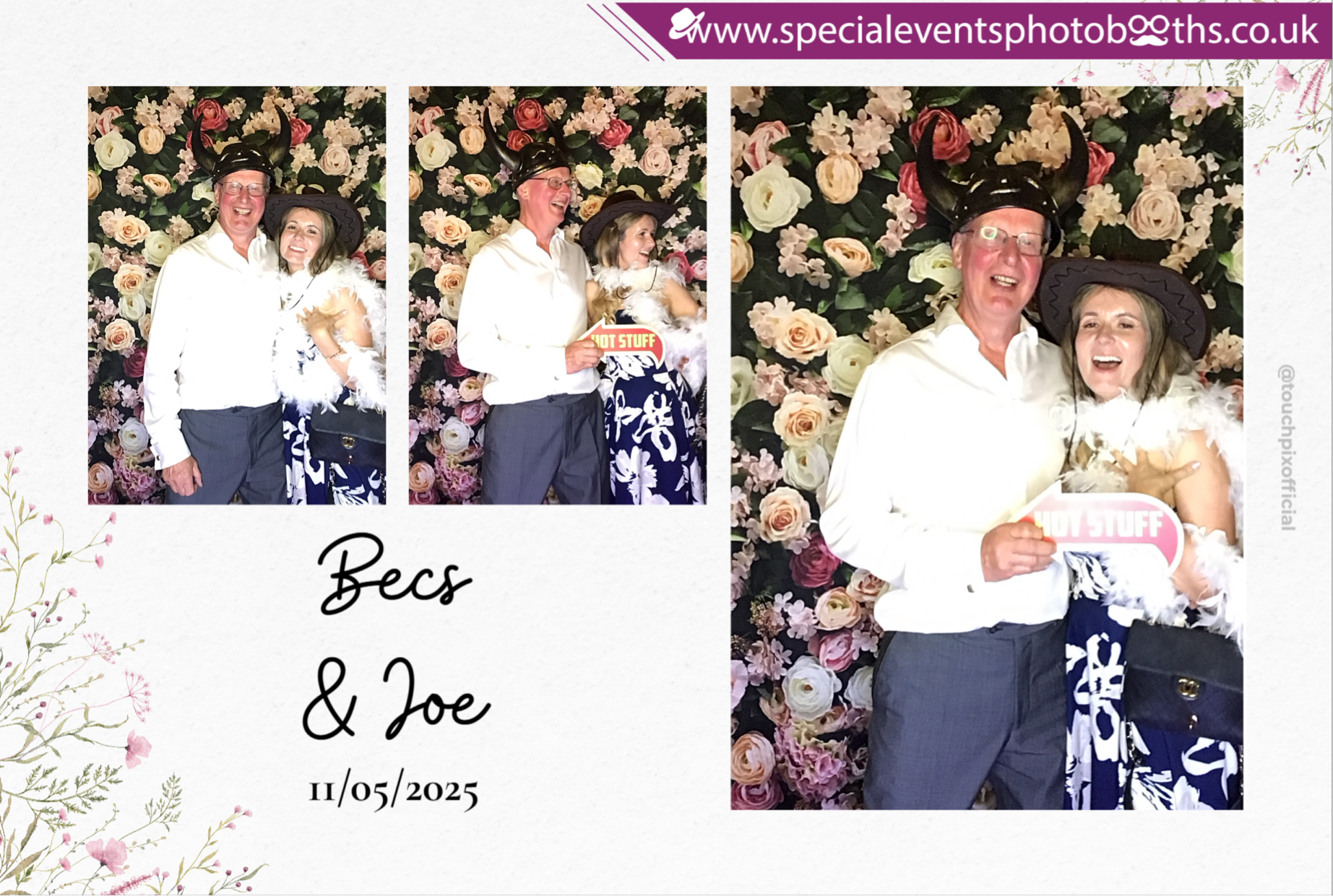 Bec & Joe's Wedding | View more photos from the event at my.specialeventsphotobooths.co.uk/u/SpecialEventsPhotoBooths/Bec-Joes-Wedding