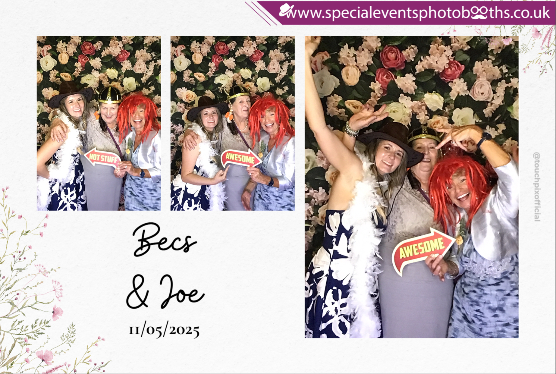 Bec & Joe's Wedding | View more photos from the event at my.specialeventsphotobooths.co.uk/u/SpecialEventsPhotoBooths/Bec-Joes-Wedding