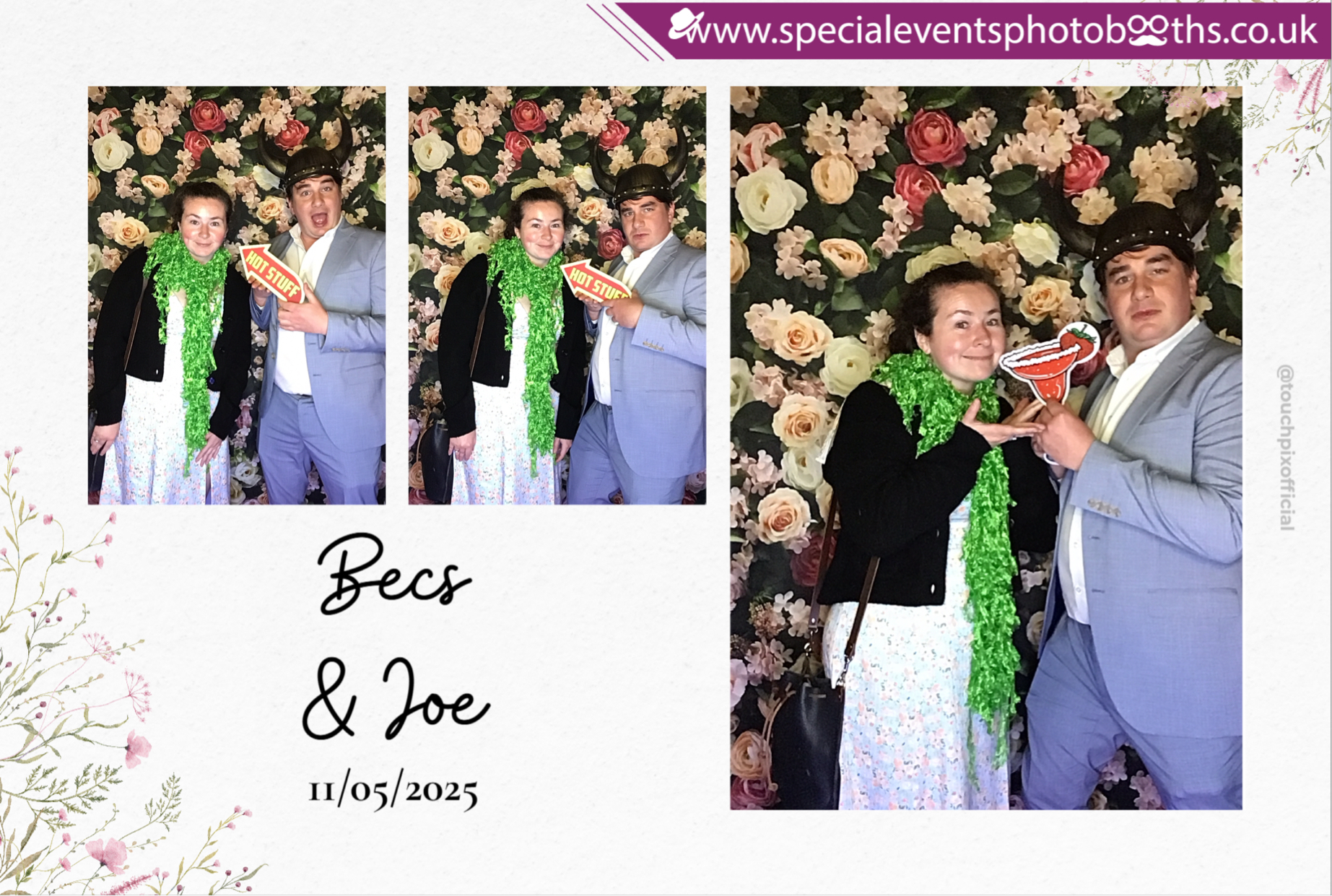 Bec & Joe's Wedding | View more photos from the event at my.specialeventsphotobooths.co.uk/u/SpecialEventsPhotoBooths/Bec-Joes-Wedding