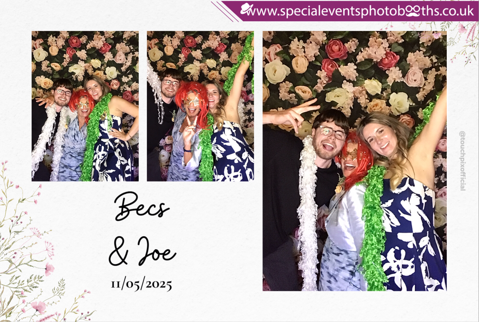 Bec & Joe's Wedding | View more photos from the event at my.specialeventsphotobooths.co.uk/u/SpecialEventsPhotoBooths/Bec-Joes-Wedding