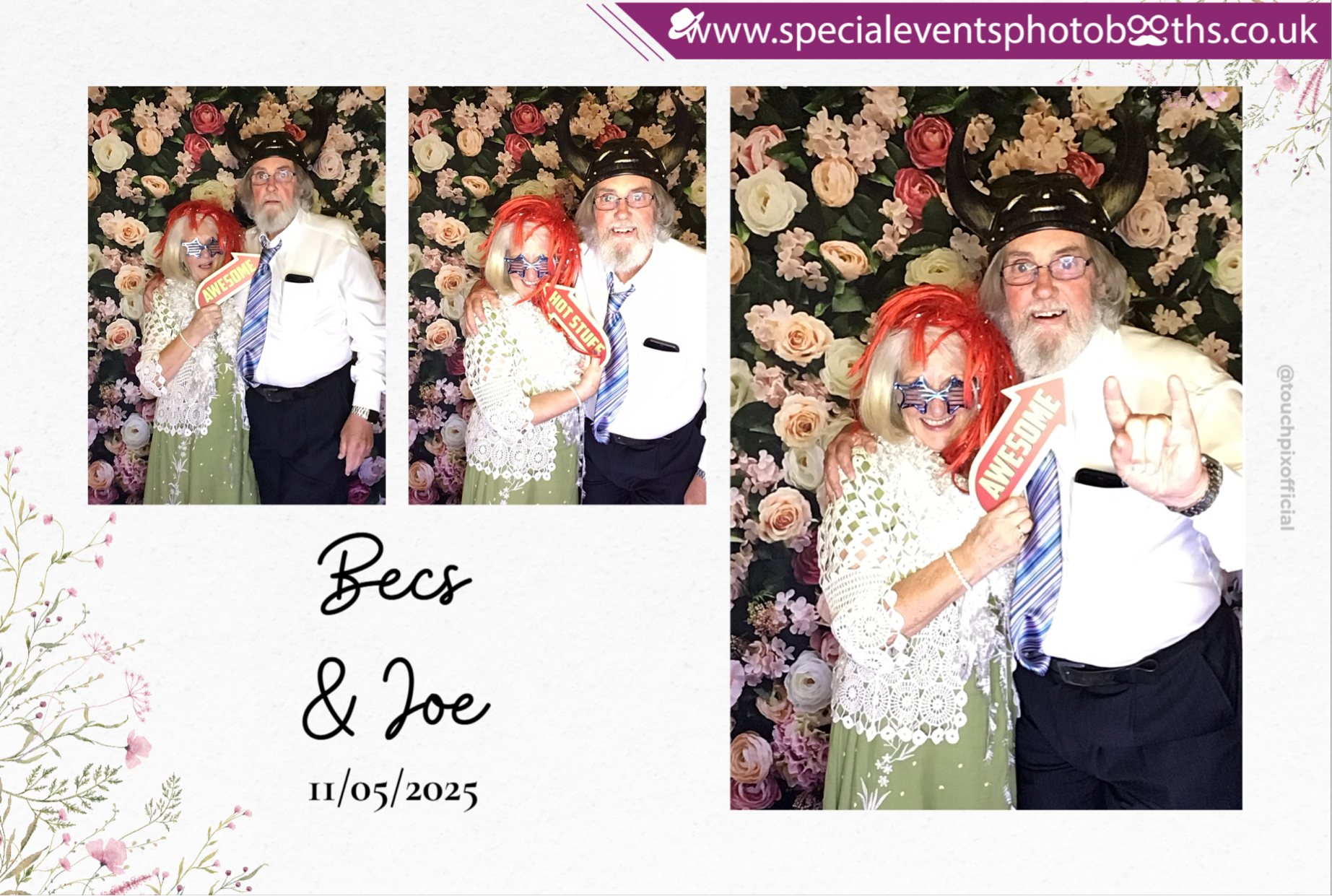 Bec & Joe's Wedding | View more photos from the event at my.specialeventsphotobooths.co.uk/u/SpecialEventsPhotoBooths/Bec-Joes-Wedding
